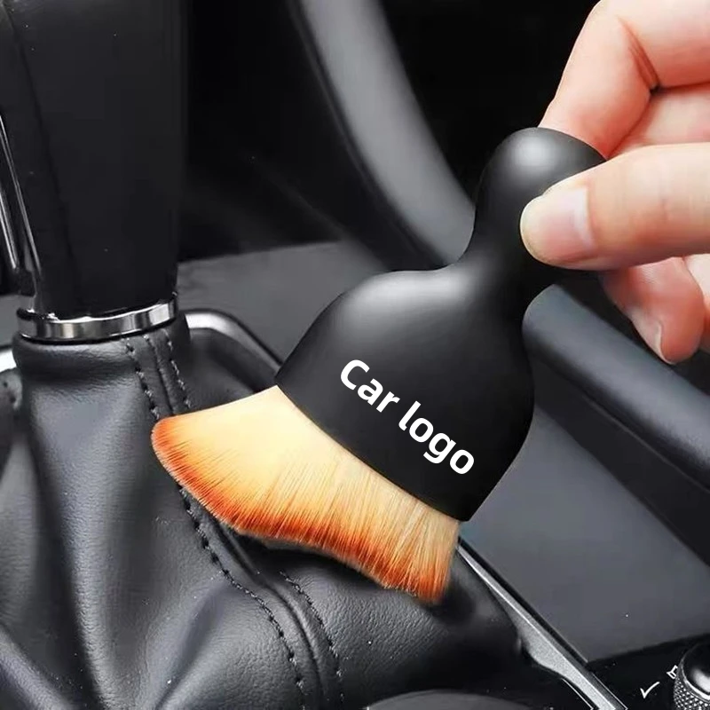 Car Air Conditioner Cleaning Brush Car Air Outlet Crevice Dust Removal Brushes For Porsche Car Interior Cleaning Accessories