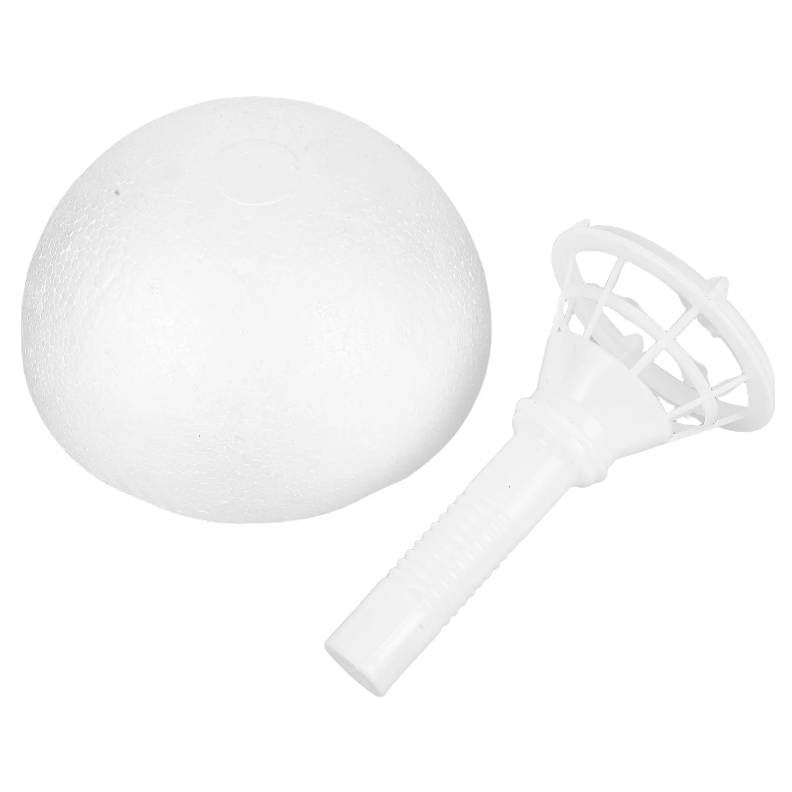 

2Pcs Lace Bouquet Holder Foam Floral Handle Wedding Bridal Arrangements DIY Friendly Elegant Lace Trim Flower Bouquet Kit