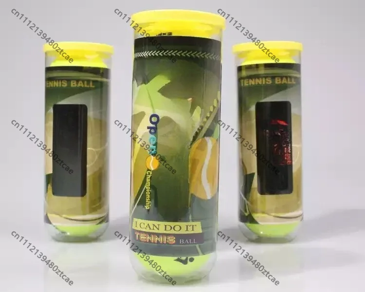 3 Pcs Tennis Balls Bucket Pack Wear Resistant Tennis Ball For China Open Standard Match Single Player Training Sports Ball