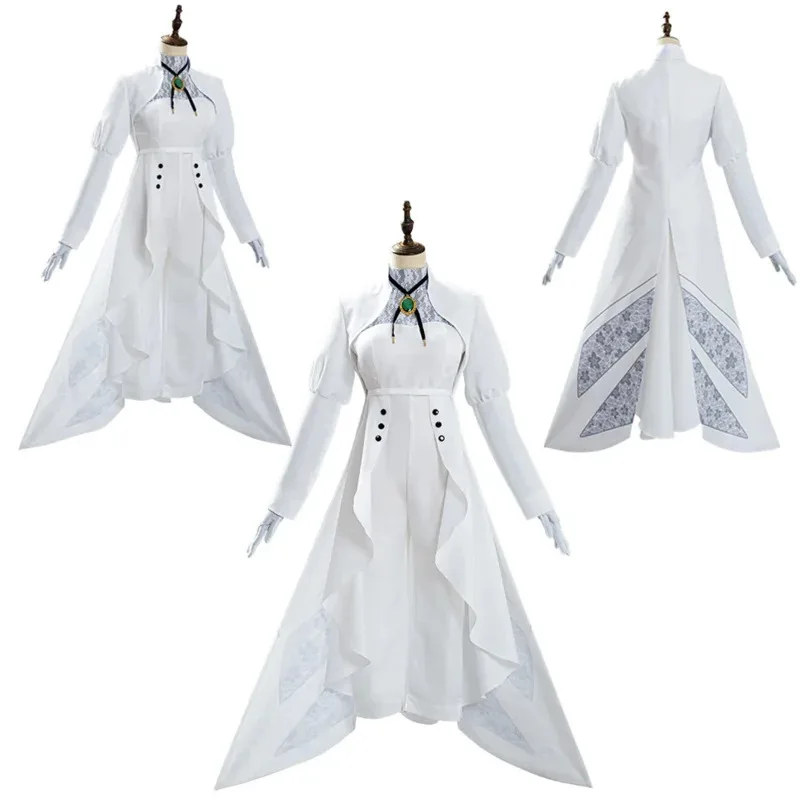 HAni 2025 코스프레 여성 판타지 의상 애니메이션 Violet Evergarden 의상 변장 목걸이 성인 여성 할로윈 Rol ☆ ★ ww를 입력하세요.