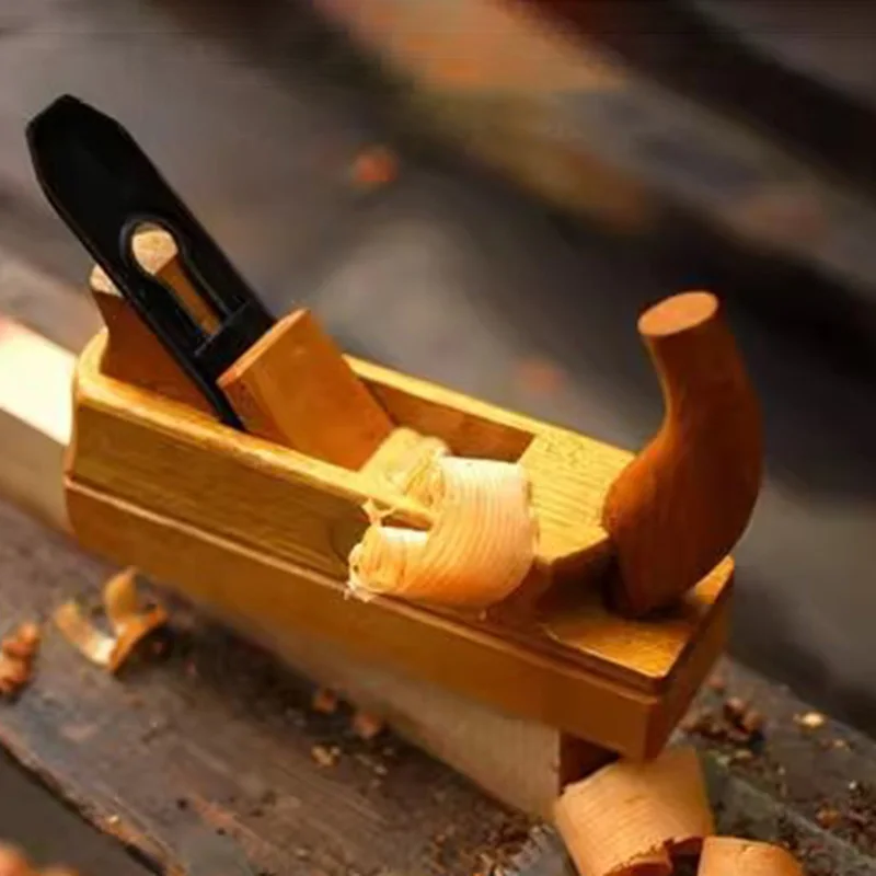 Hand Push Planer Carbon Steel Oak Pestle Planer Professional Woodworking Mini Planers Wood Processing Manual Carving Tools