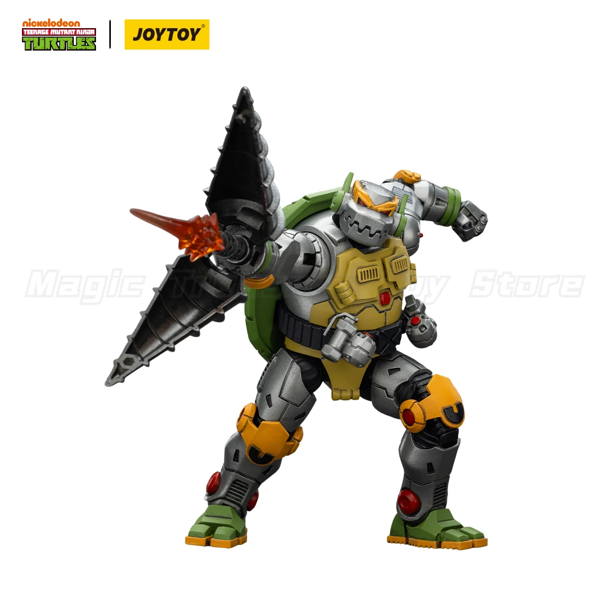 【In stock】JOYTOY 1/18 Action Figure TMNT-Metalhead Anime Ornaments Collection Toy Gift