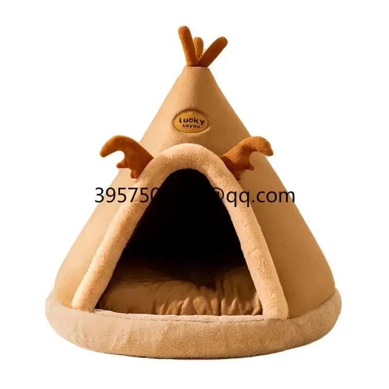 Popular autumn and winter cat tent cat litter dog yurt shape kennel