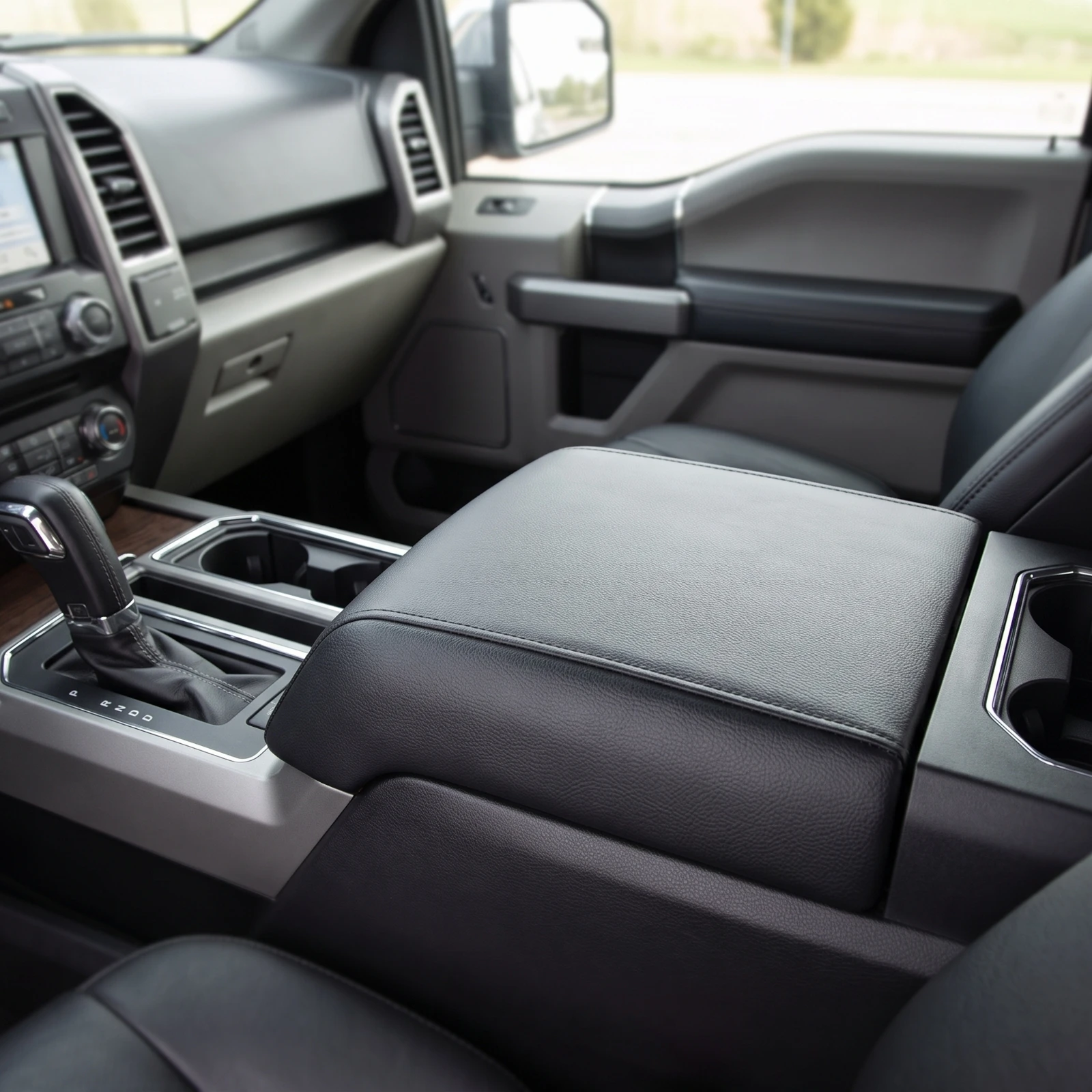 Armrest Box Cover Assembly Exact Fit Center Console Armrest Lid Upholstered Long-Lasting for Truck Owners, Interior Repair view 6