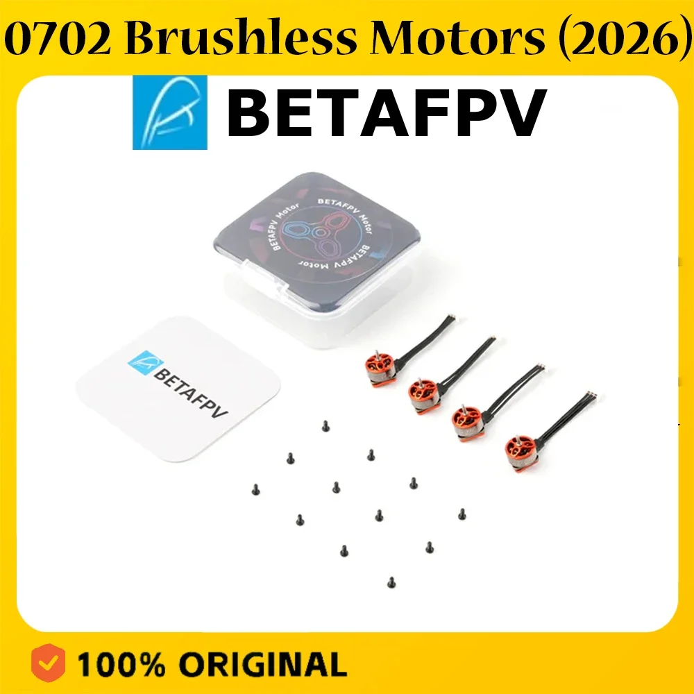 

Betafpv 0702 36000KV/30000KV/25000KV Brushless Motors (4PCS) 2026 Champion/Racing/Freestyle for Air65Ⅱ Whoop Quadcopter