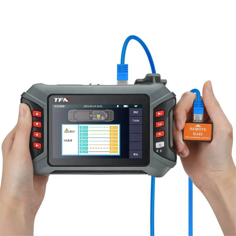 TFN MN3 SM 1310nm/1550nm 28/26dB متعدد الوظائف جهاز عالي الدقة OTDR Mini OTDR جهاز اختبار الألياف البصرية