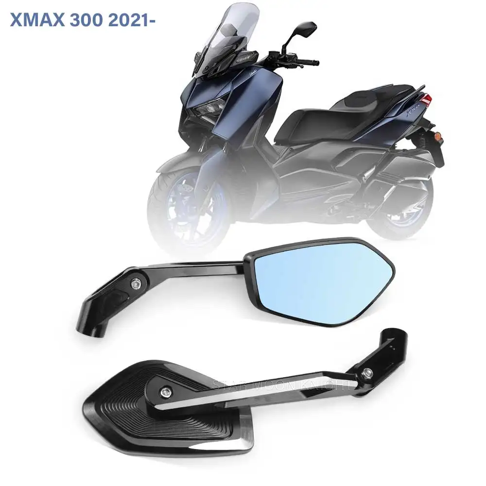 

HD Side View Mirror For YAMAHA XMAX 300 X MAX300 Scooter Accessories Anti-glare Rearview Mirror