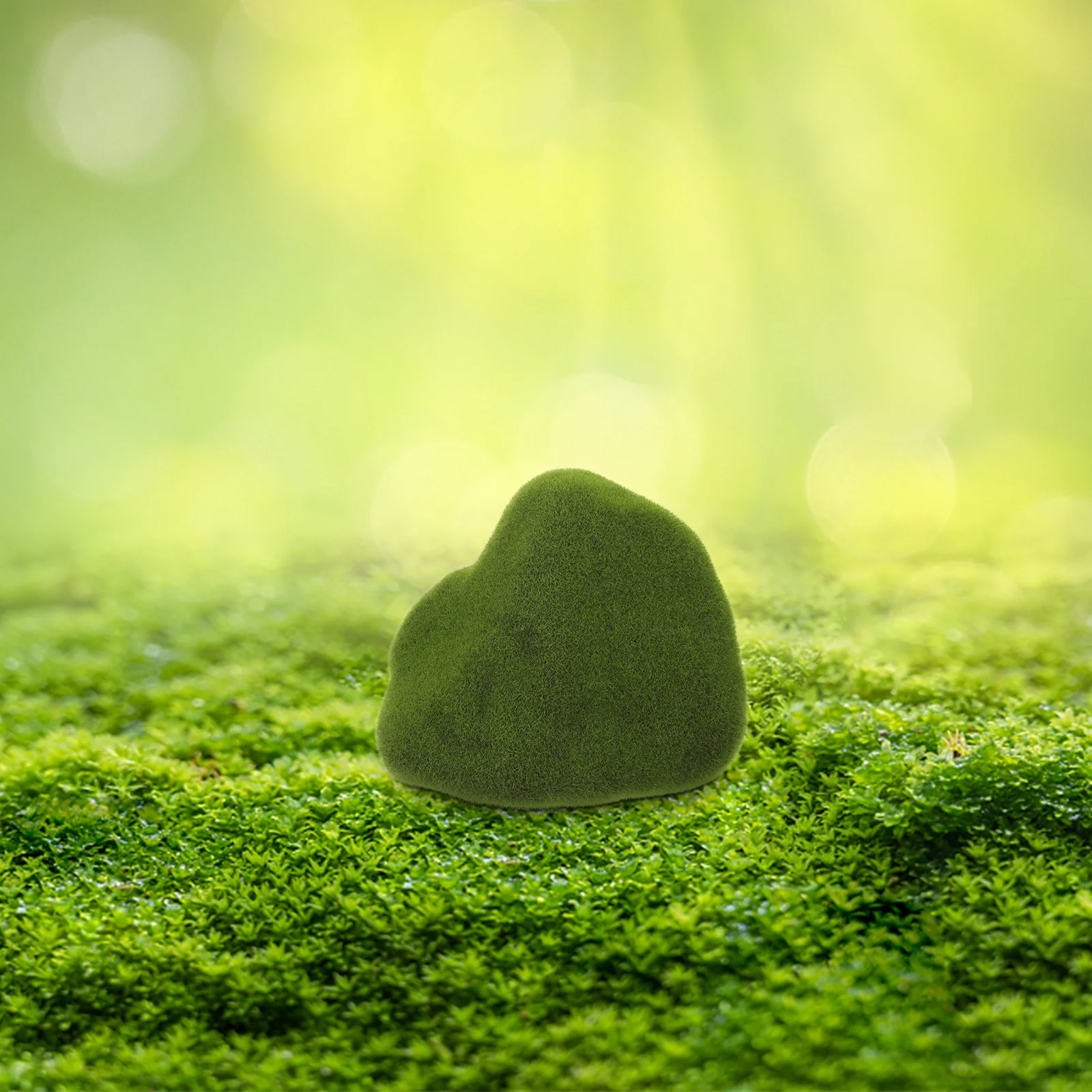 حجر صناعي واقعي من فو موس روك لمحاكاة ديكور الحديقة بنفسك، إعداد صغير للمناظر الطبيعية من حجر الطحلب