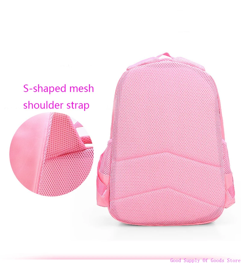 3 шт. детский рюкзак + сумка для обеда + пенал милый кот детская школьная сумка рюкзак для девочек-студентов-подростков водонепроницаемая сумка для начальной школы