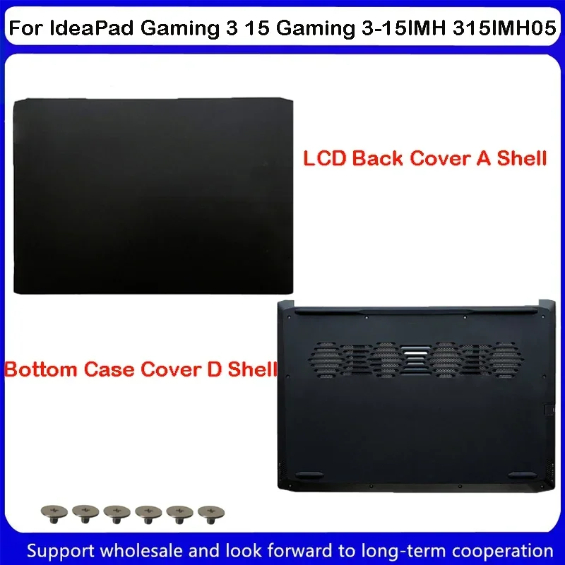 New For Lenovo IdeaPad Gaming 3 15 Gaming 3-15IMH 315IMH05 15ARH05 LCD Back Cover A Shell /Bottom Case AP39J000A20