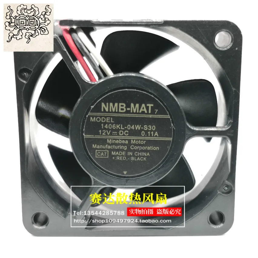 

Jinlingge For NMB-MAT 3515 12V 0.11A 1406KL-04W-S30 Cooling Fan 35*35*15mm