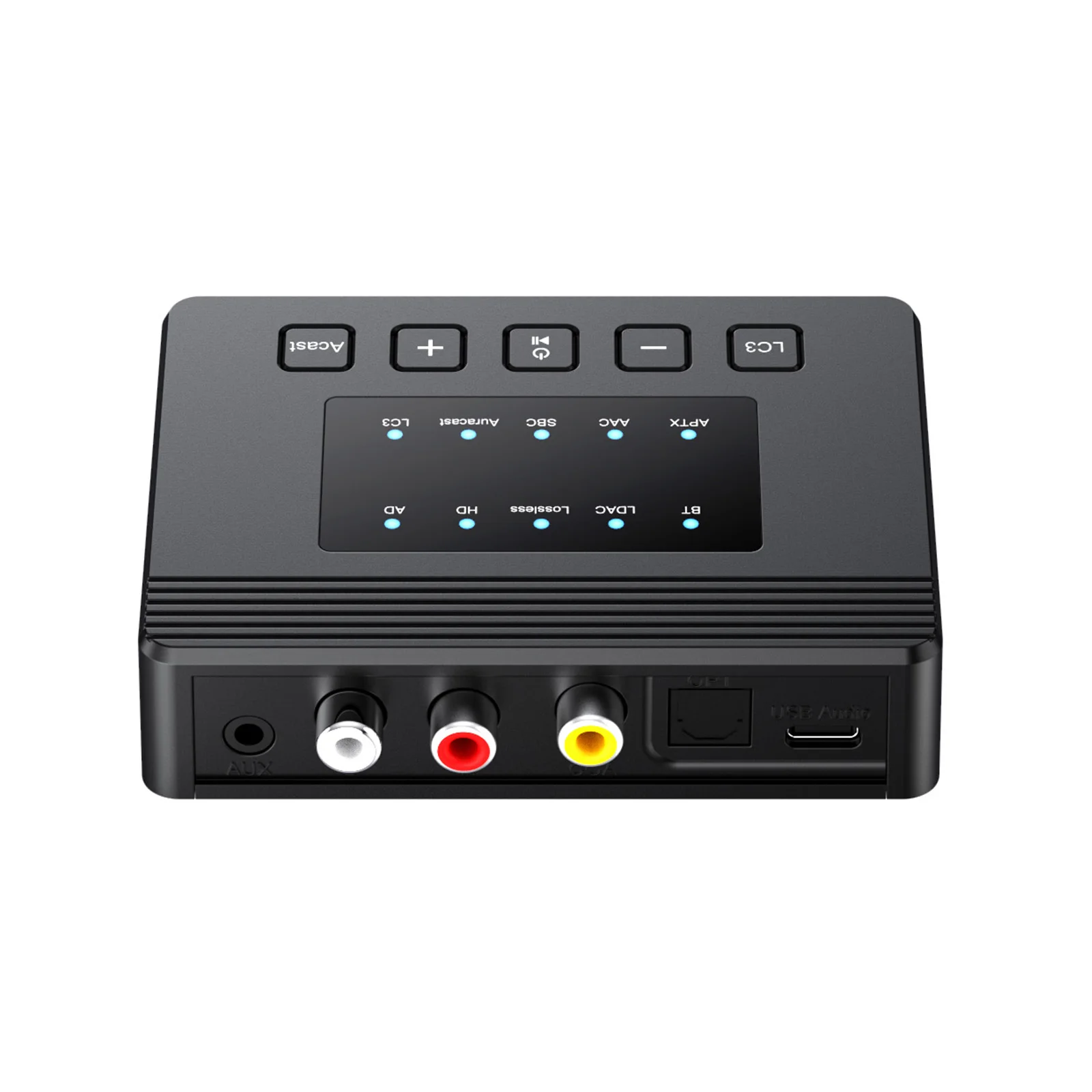 LDAC AptX-HD/AD/LL BT 6.0 HD Audio Receiver 300mAh BT6.0 HiFi Audio Adapter with Coaxial Optical Output for Home Stereo Speaker view 5