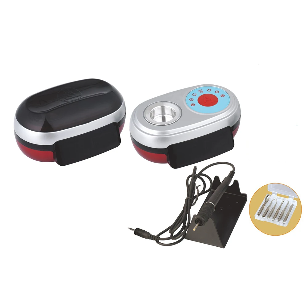 

Dental Lab 2-In-1 Waxing Unit Wax Pot Analog Heater Melter+Waxer Carving Knife Pen Dentist Equipment