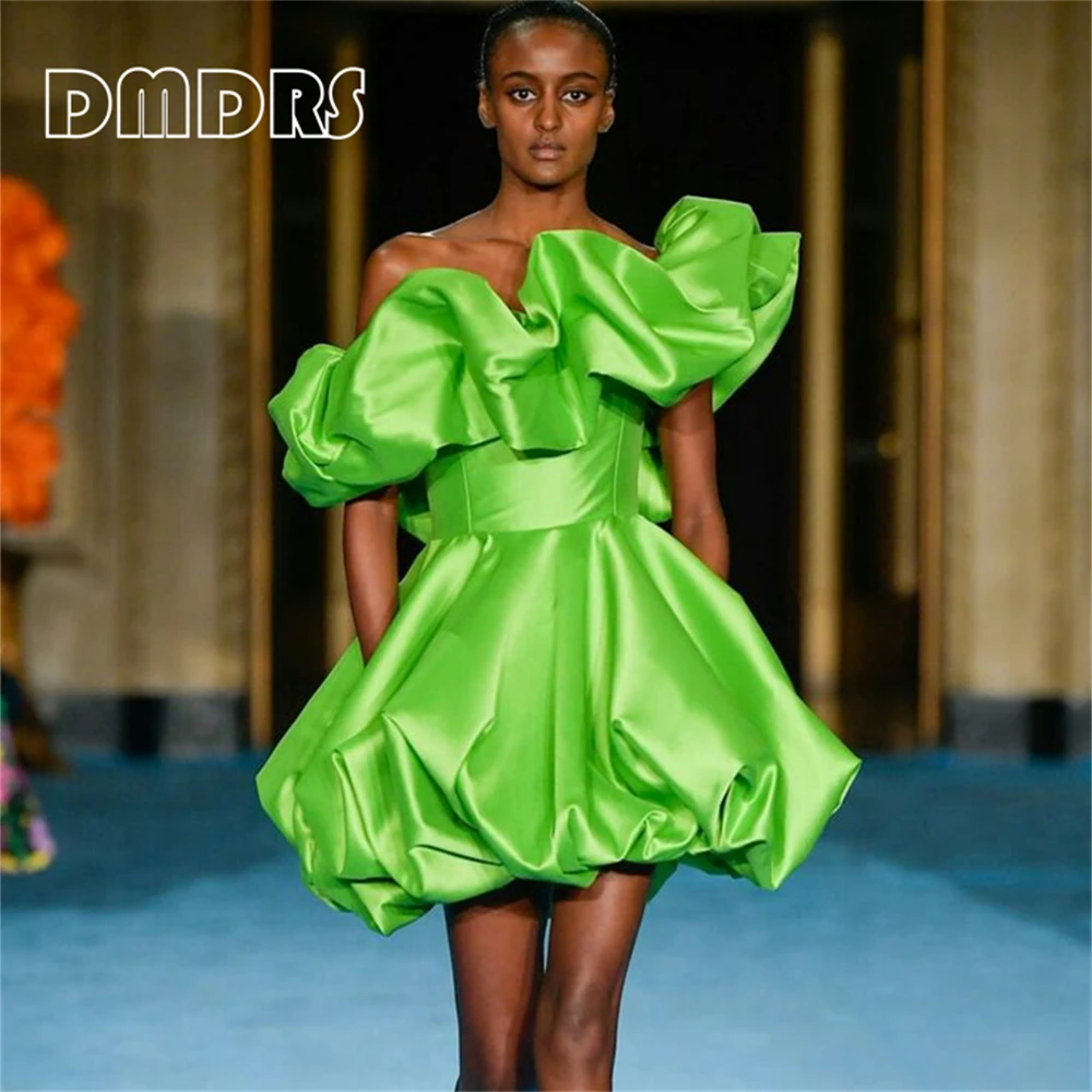 

Pageant Satin Dress for Women, Lovely Off Shoulder Satin Party Gown, Customized Colors and Size Solid Birthday Dress