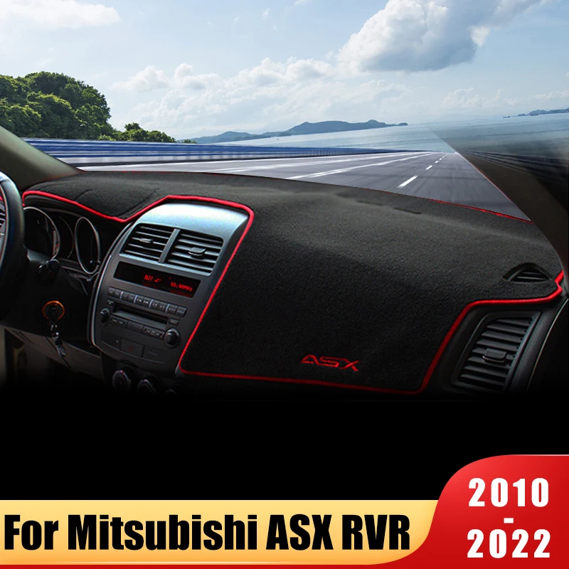 

Коврик для приборной панели автомобиля, солнцезащитный козырек, защита светильник, коврики, анти-УФ для Mitsubishi ASX 2010 - 2018 2019 2020 2021, аксессуары