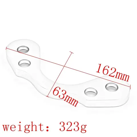 Motorcykel Fjäderstyre Adapter Toppklämma 4,75 8 best sales Harley Bobber - №5