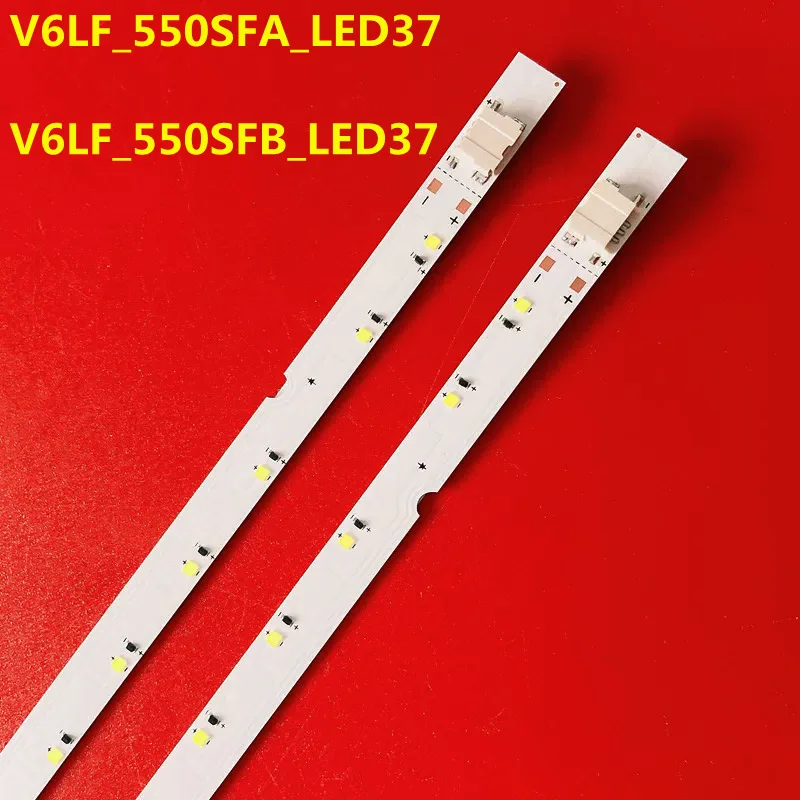 5set LED Backlight Strip For V6LF_550SFA_LED37 V6LF_550SFB_LED37 UE55K5100 UE55K5102 UE55K5105 UE55K5170 UE55K5179 UE55K5300