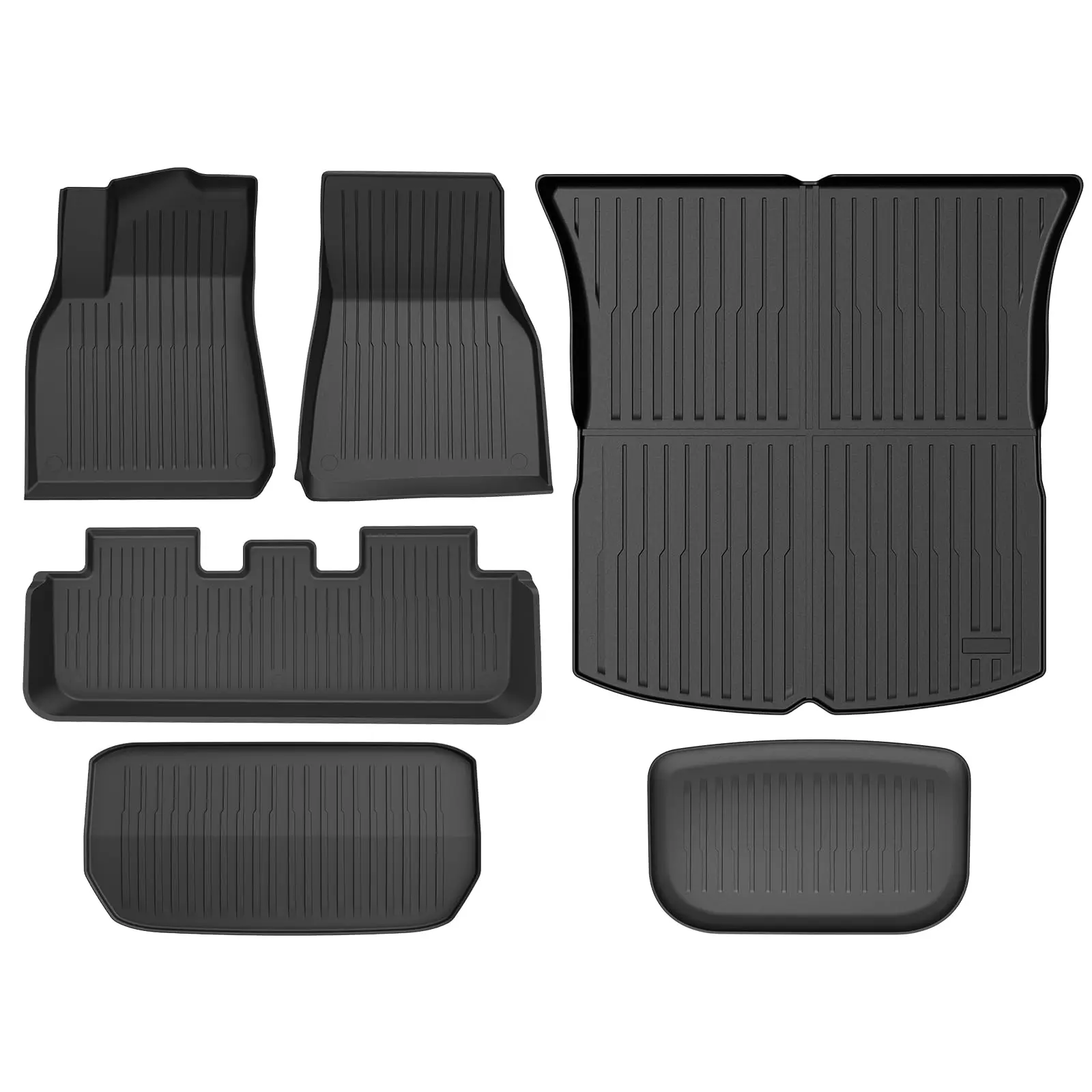 

Car Floor Liners For Tesla Model Y 2025 Juniper Version Trunk Mat Liner TPE All Weather Water Proof Custom Floor Mat Accessories