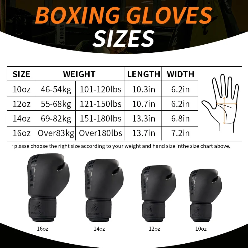 Boxing Gloves Professional adult Sanda Muay Thai boxing boxing gloves for men and women training sandbag Free fighting MMA