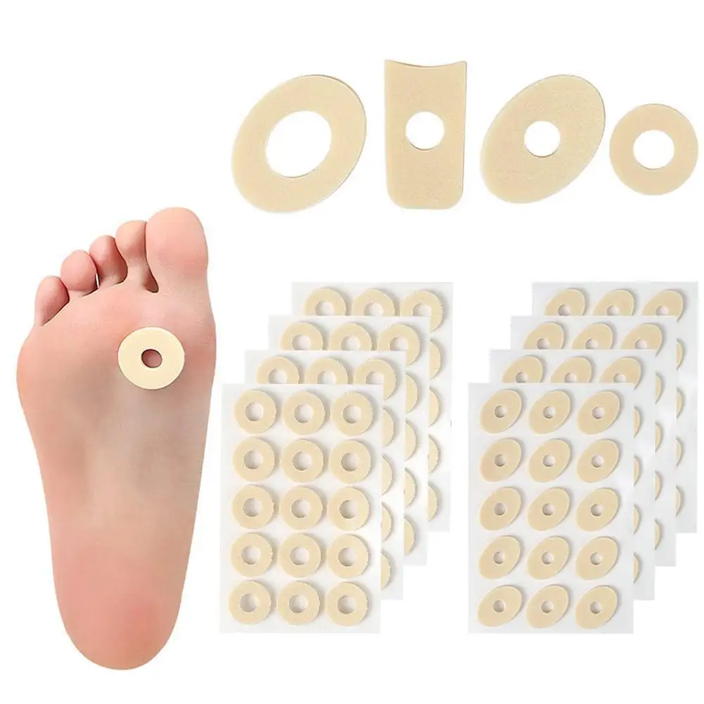 15Pcs/Sheet Latex Foot Patch For Preventing Calluses Foot Friction Specific Areas The Soles Tops Of Feet For Men Women