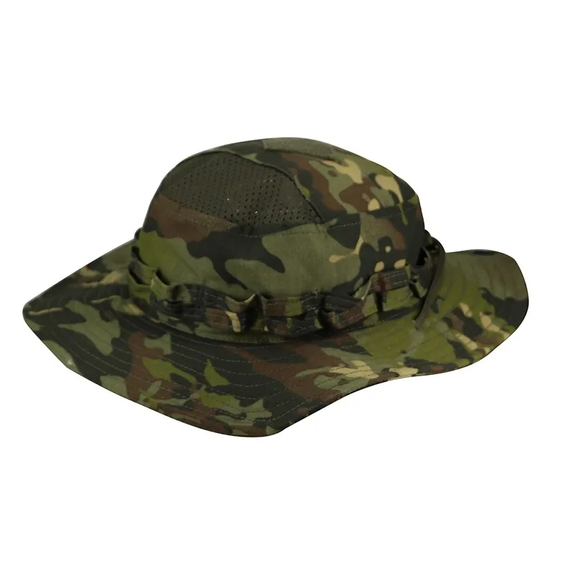 2024 New Camouflage Tactical  Bucket Benny Hats Casual Multicam Panama Summer Bonnie Cap Fishing Hiking Outdoor Camo Sun Caps