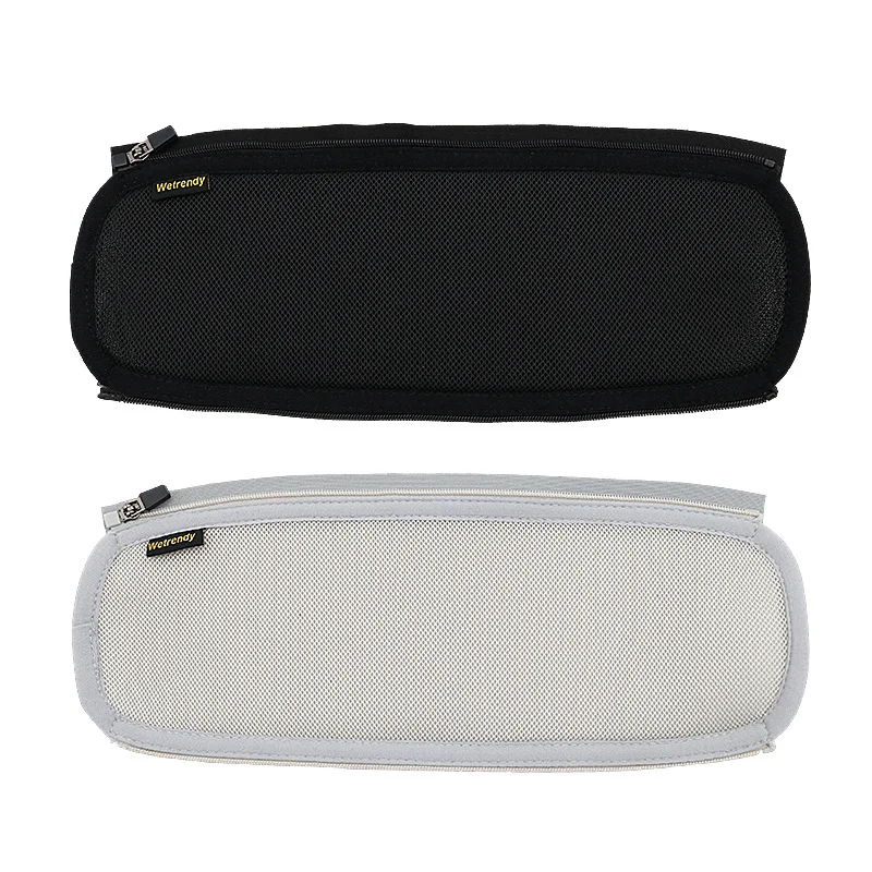 Copertura del fascio della testa dell'auricolare per Beyerdynamic DT900 Pro X DT700 ProX Custodia protettiva per cuffie Fascia per capelli in tessuto a rete traspirante con cerniera