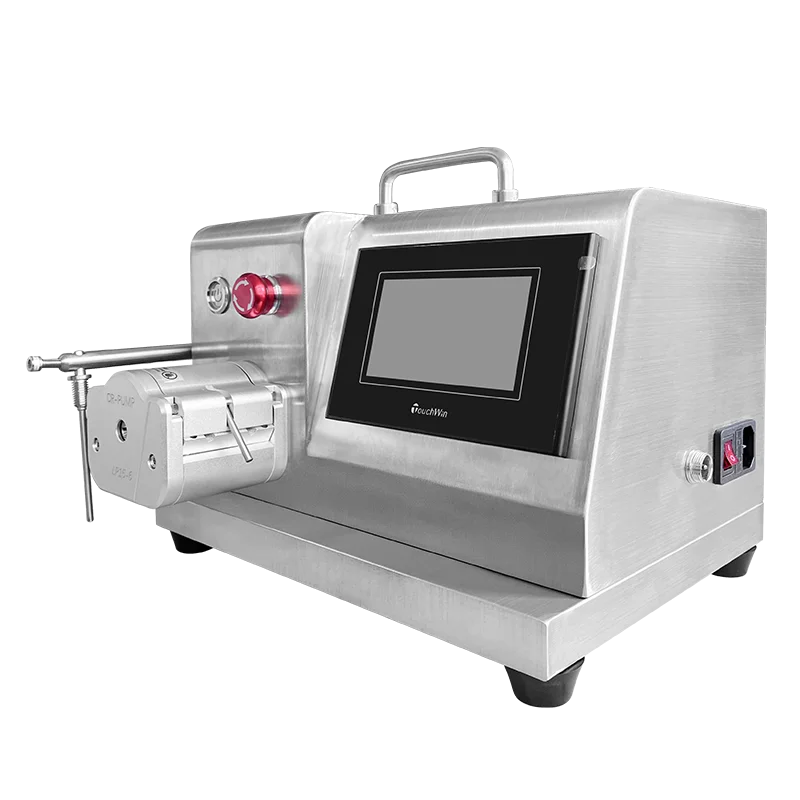 

Hot Sale PLC PeristalticTabletop Single Head Digital Control Bottle Pouch Cosmetic Liquid Edible Oil Water Juice Filling Machine