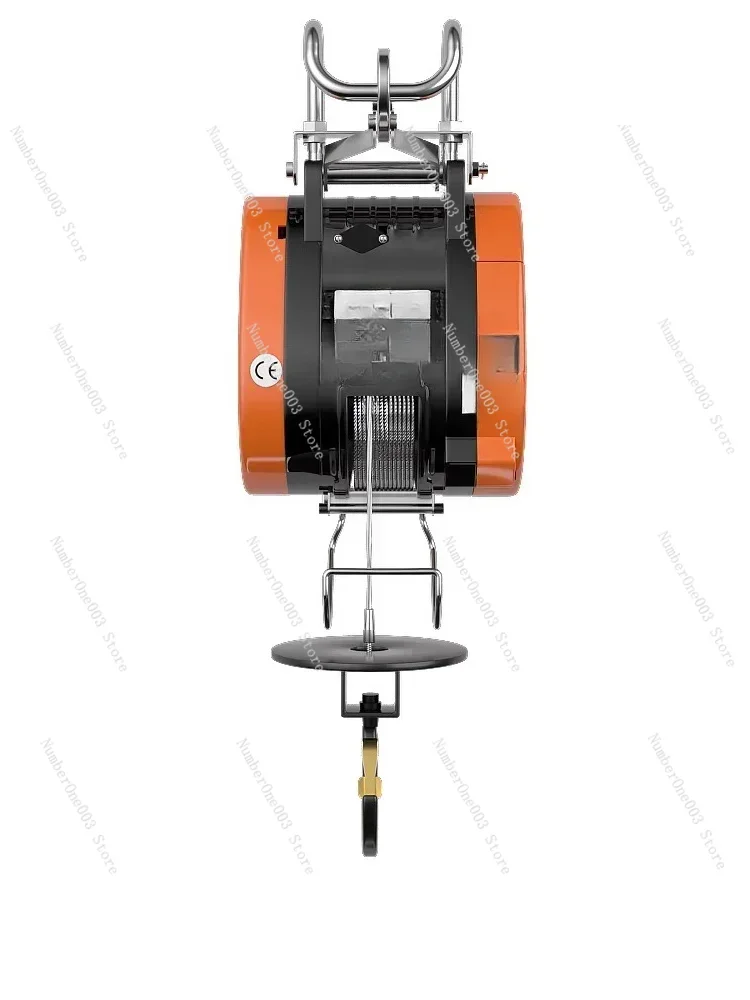 300kg 360kg Hoist Portable Suspended Small Hoist Ultra High Efficiency Cable Winch Mini Electric Hoist Crane