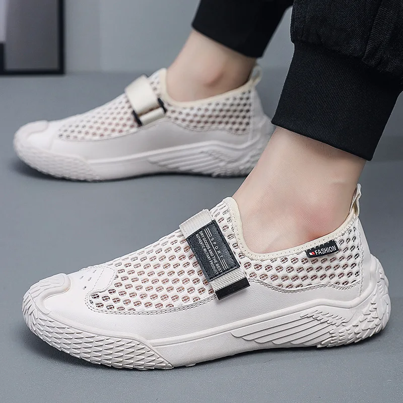 

Fashion Casual Shoes for Men Mesh Breathable Man's Sneakers Outdoor Anti Slip Walking Shoes High Quality Comfort Men Tenis Shoes