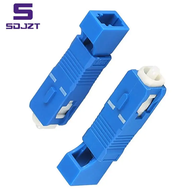 SC Male to LC Female Single Mode Fiber Optic Hybrid Optical Adaptor Converter