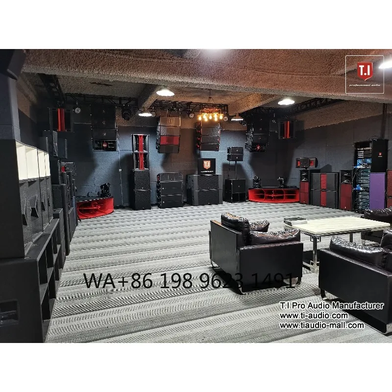Subwoofer Activo de 18 Pulgadas, Sistema de Sonido Profesional para Escenario