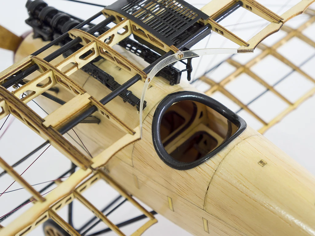 Echtes falke statisches flugzeug modell albatross 500mm flügels pann weite laser geschnittenes basla holz flugzeug aero modelismus zum dekorieren sammeln – Detail 9