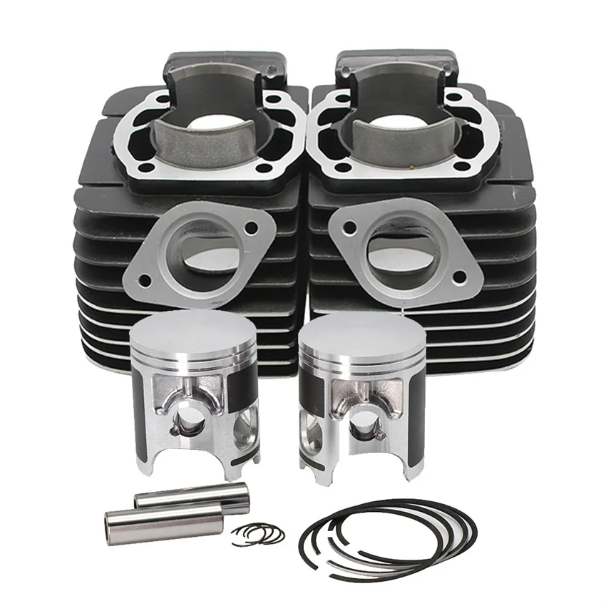 

Motorcycle Cylinder Block Piston Assembly Motorcycle Engine Parts Suitable For Yamaha RD350 1973 1974 1975 Cylinder Kit 64mm