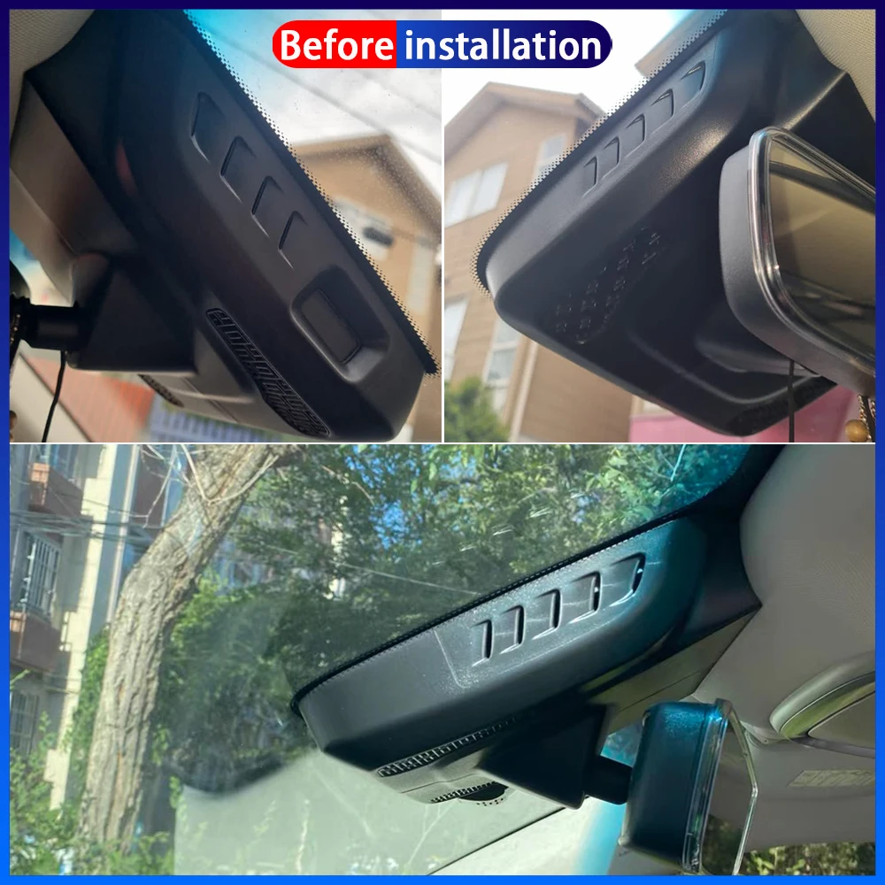 HighCity For Geely Azkarra Boyue Atlas Pro 2019-2025 Dash Cam Camera DVR 4K UHD 2160P Night Vision Plug And Play Video Recorder