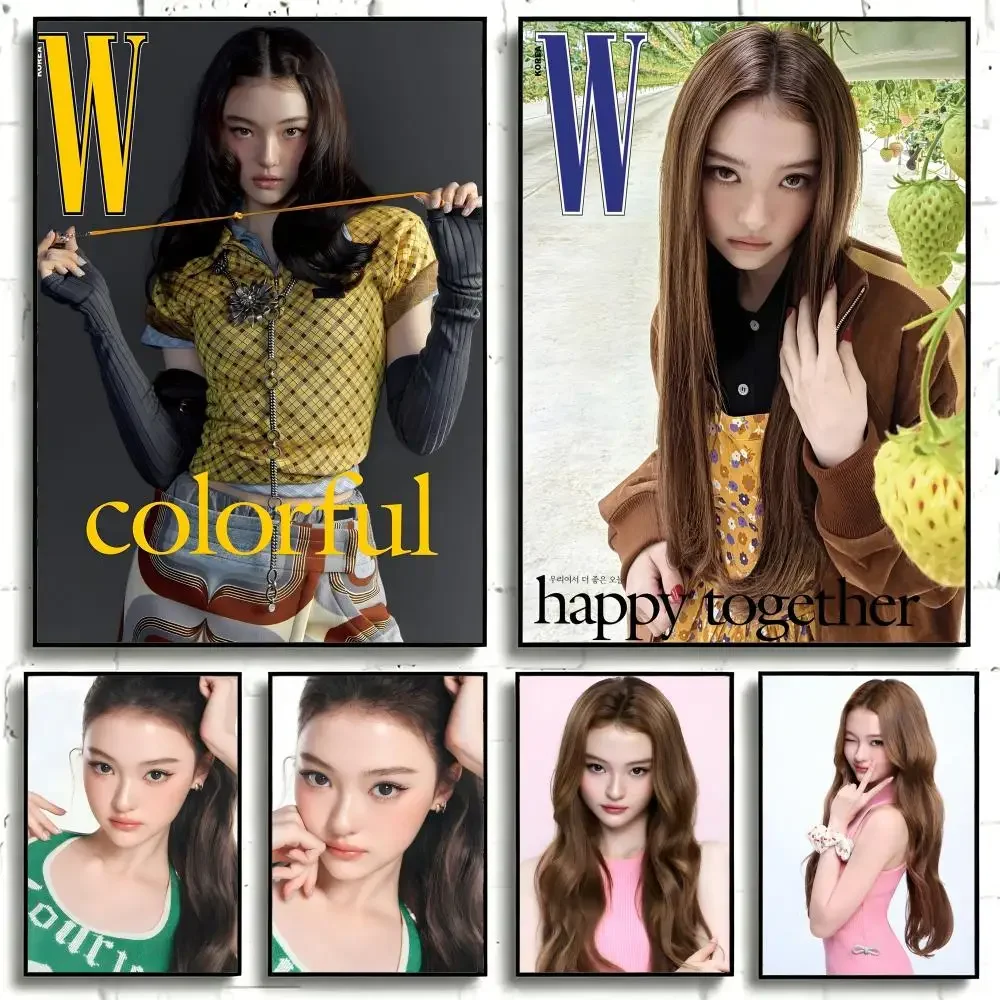 Idol Ella Gross Poster Self-adhesive Art Waterproof Paper Sticker Coffee House Bar Room Wall Decor