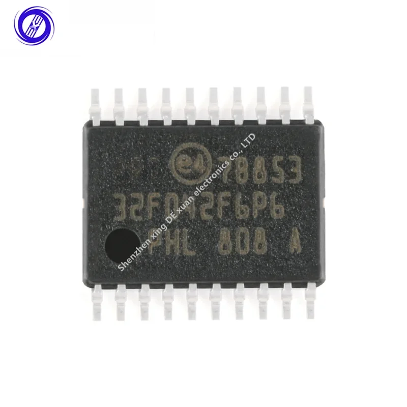 Original STM32F042F6P6 TSSOP-20 ARM Cortex-M0 32-bit microcontroller MCU