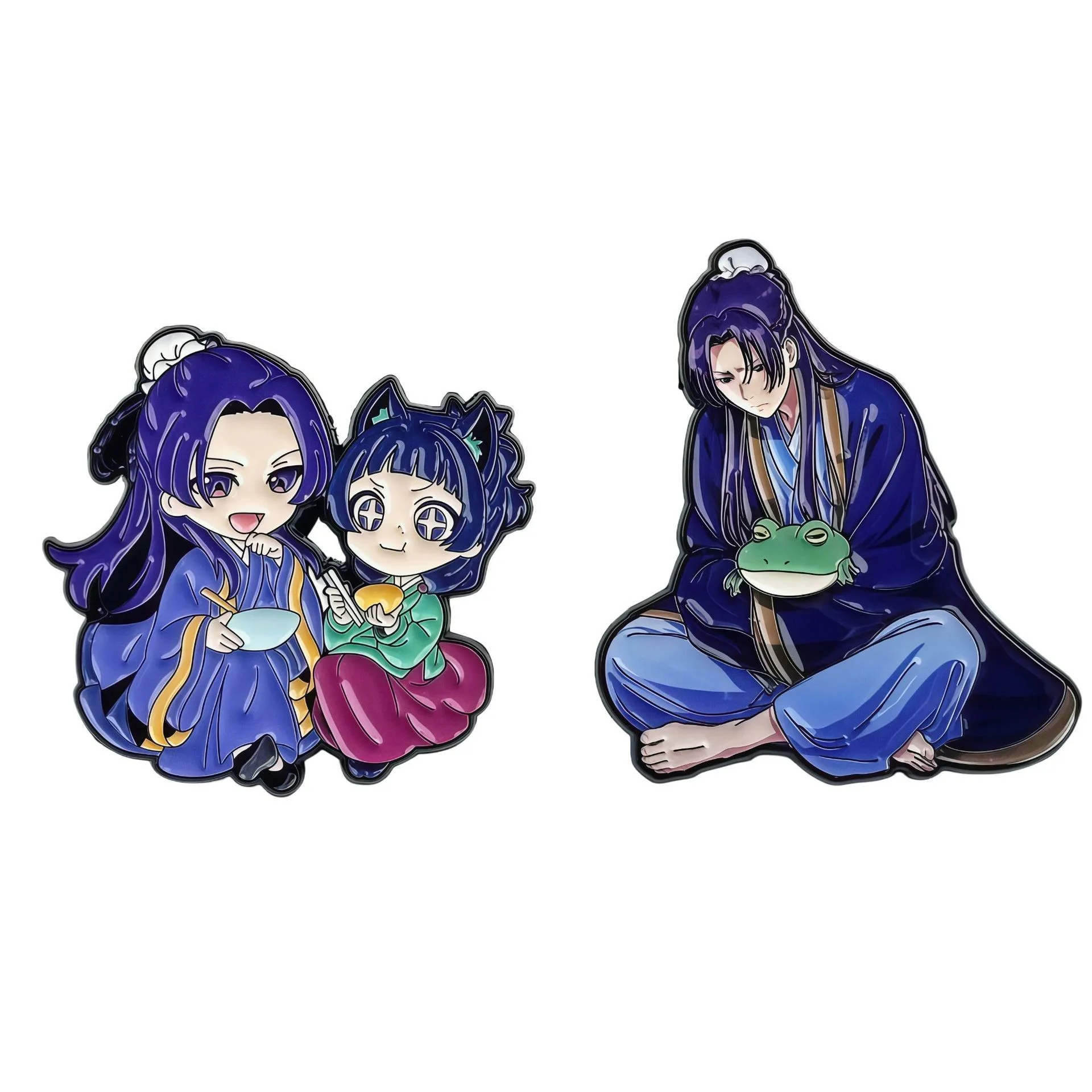 The Whisper of The Medicine House Girl Anime Badge Anime Surrounding Bayonet Brooch Accessories Y2k Fashion Toys Anime