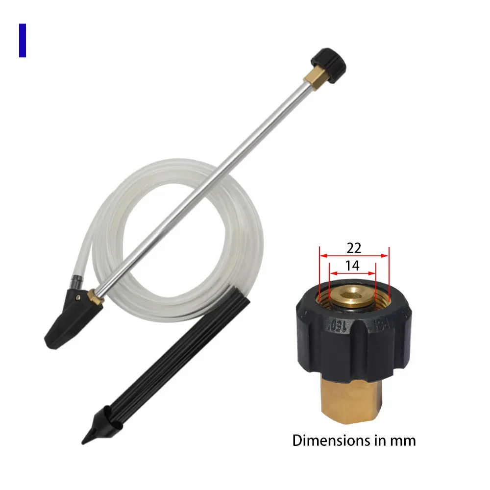 Pressure Washer Sandblasting for kit for Karcher K Models 1/4 Quick Connector Integrated Abrasive Cleaning Performance