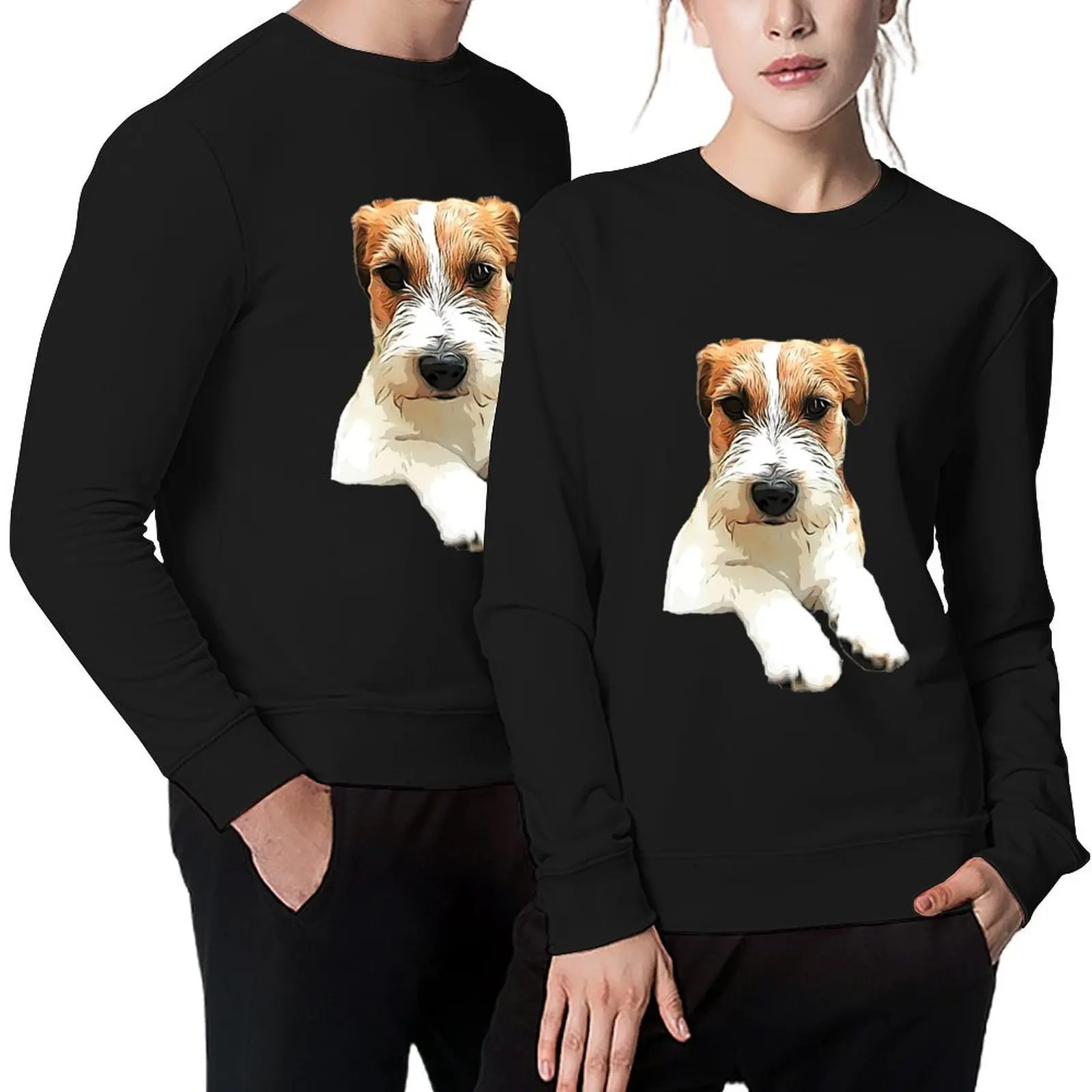 

Jack Russell Terrier Rough Cuteness Pullover korean style clothes korean clothes mens clothing blouse sports sweatshirt man
