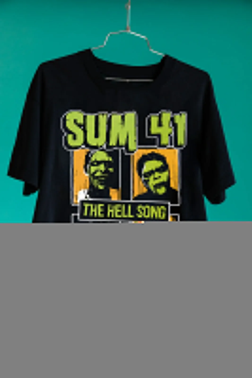 Sum 41 – The Hell Song Band Tour Gift For Fan Unisex Balck T-shirt GC1435