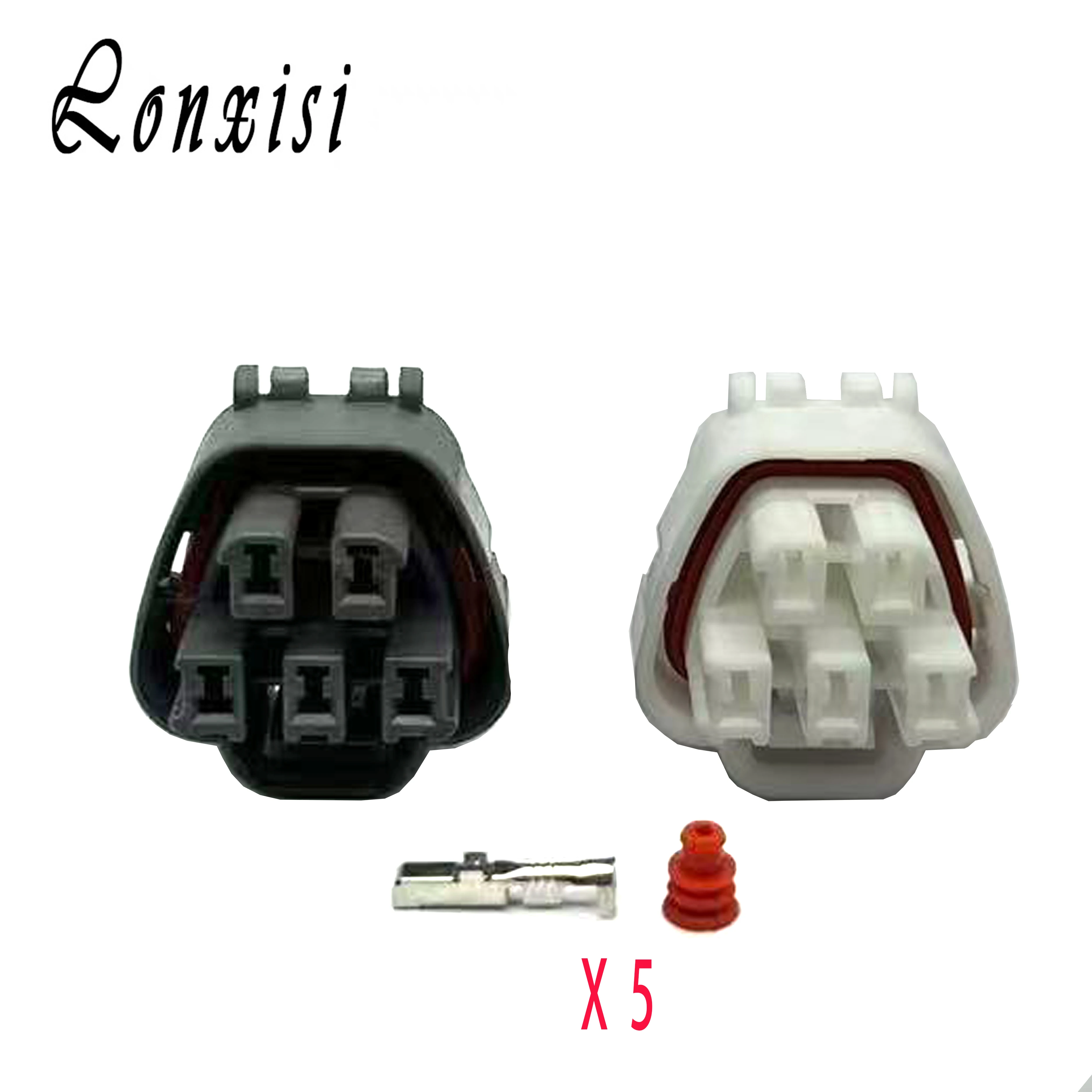 

1/5/10/20/50 Sets 5 Pin 90980-11077 MG641521-4 Auto Oil Pump Assembly Plug Waterproof Connector For Toyota Hyundai