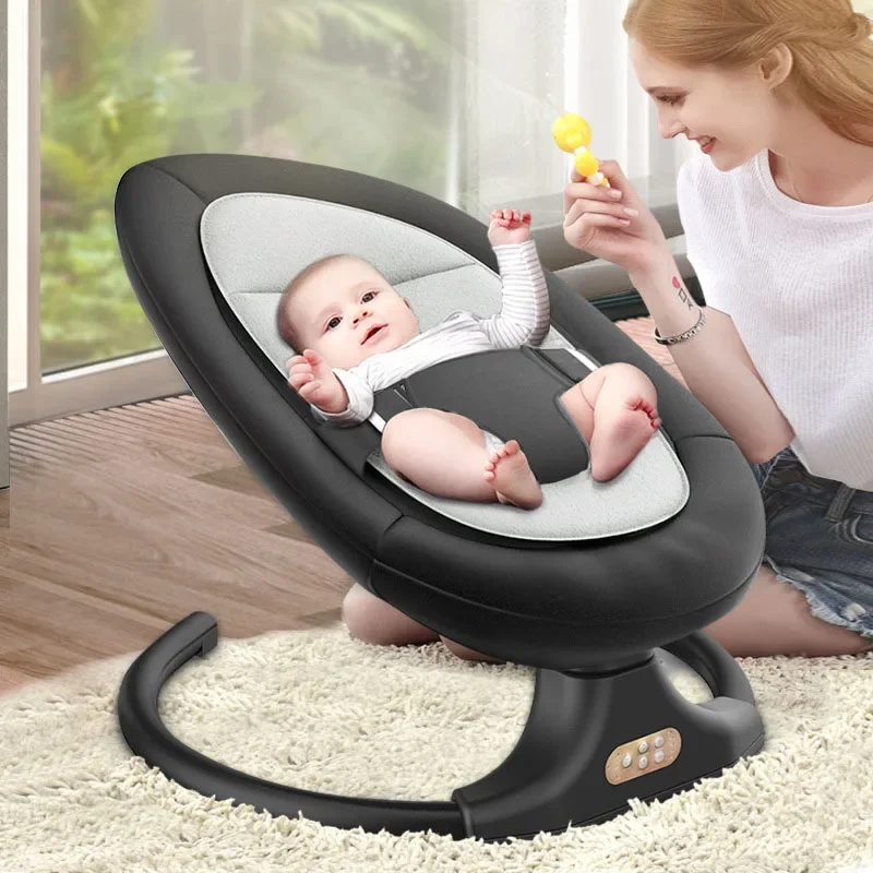 Baby Smart Rocking Chair with Music Toys Sleep Newborn Electric Baby Swings 0-12 Months for Baby Playing