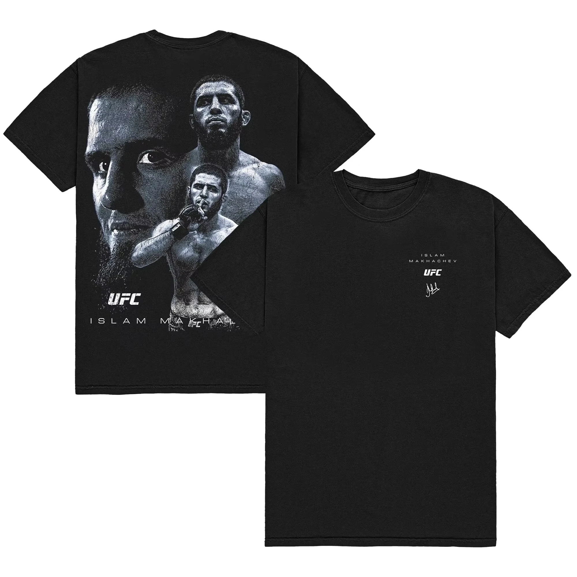 

2026 Summer UFC Islam Makhachev Graphic Cotton Printed Woman’s T-shirt- Skin-Friendly Sweat-Absorbent Unisex Short Sleeve Loose