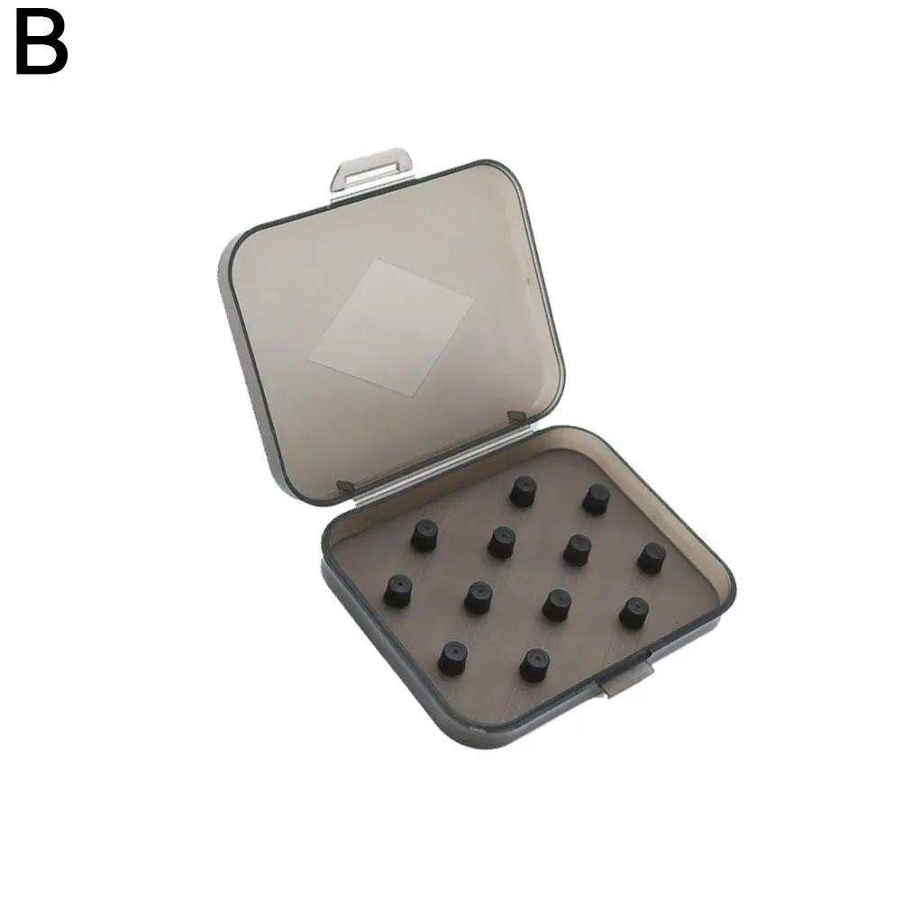 1PCS Transparent Headphone Organiser Portable on-the-go Organiser Case Box Silicone Headphone Storage R1C6