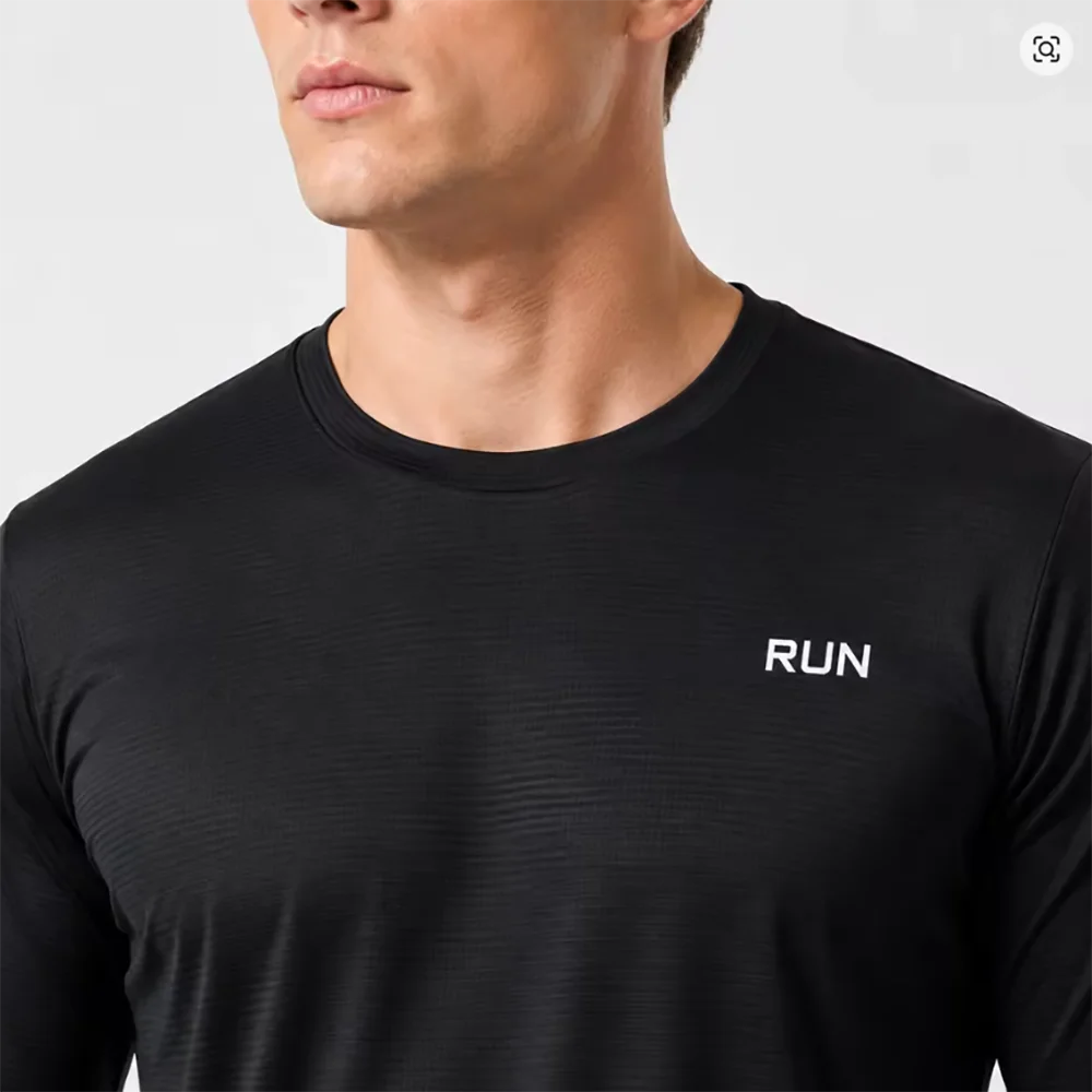 Mens Lightweight Cooling Long Sleeve Tee Quick Dry UV Sun Protective Shirt Summer Autumn Trekking Climbing Running Sports Top