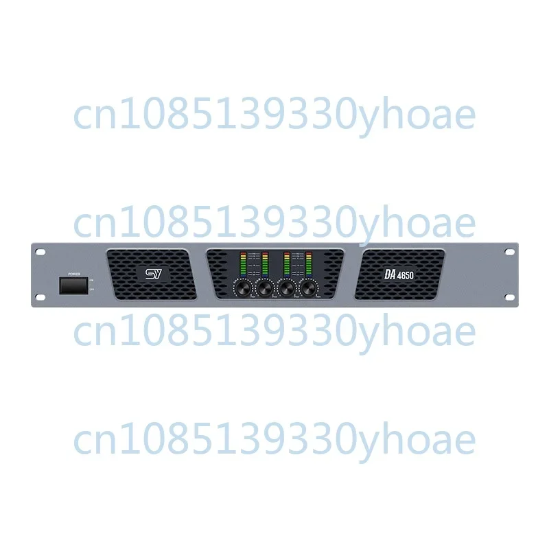 1.5U metal chassis rear stage digital power amplifier, four-channel professional high power