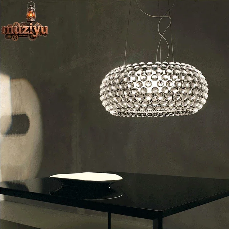 Muziyu Classic Italian Design Zeus Sweat Pearl Stone Table Lamp Floor Lamp Transparent Gold Crystal Custom