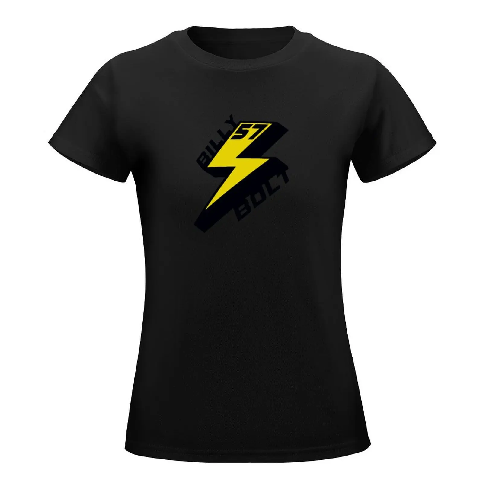 Billy Bolt Merch Lighting Bolt T-Shirt gładkie urocze topy T-shirt damski