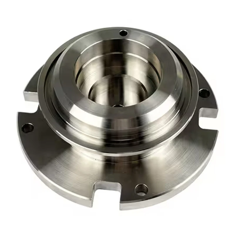 

Ступенчатые фланцевые втулки из нержавеющей стали, обработанные на станке с ЧПУ, услуги токарной обработки на заказ