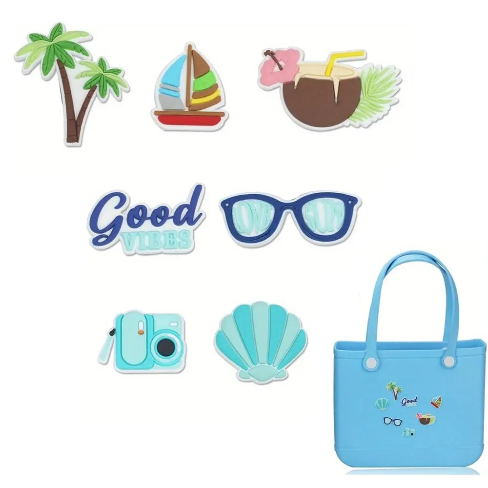 Charms for Bogg Bag Accessories for Women Beach Bag Accessories Charms Beach Totes Bag Decoration for Rubber Beach Bag with Hole